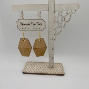 Raining gold earrings
