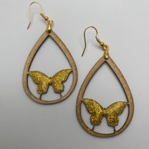 Sometimes Butterflies Sparkle Earrings